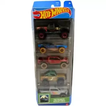   Mattel Hot Wheels kisautók 5 darabos szett - HW Remote Adventures™
