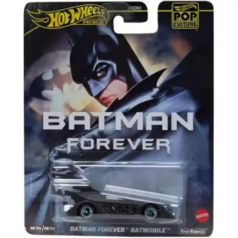  Mattel Hot Wheels Premium Pop Culture Batman Forever Batmobile kisautó
