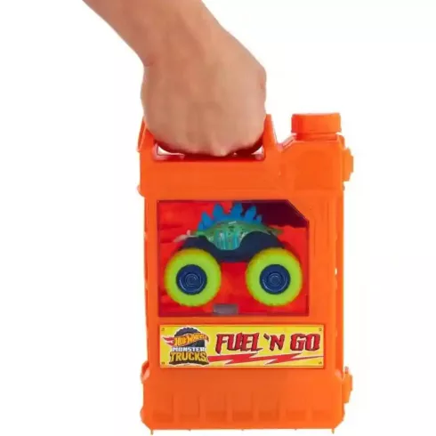 Mattel Hot Wheels Monster Trucks Motosaurus benzines kanna játékszett