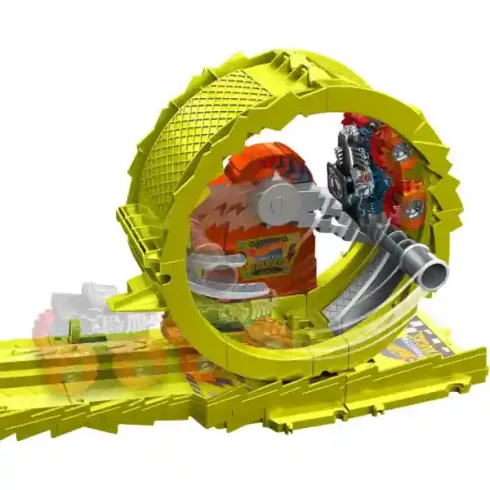  Mattel Hot Wheels Monster Trucks Power Smashers üldözős kihívás, Skelesaurus vs. Bone Shaker