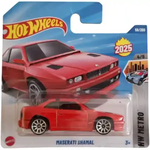 Mattel Hot Wheels Maserati Shamal kisautó