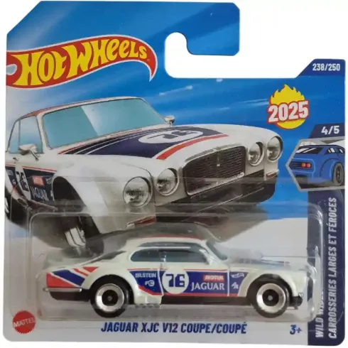  Mattel Hot Wheels Jaguar XJC V12 Coupe kisautó