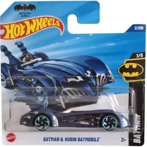 Mattel Hot Wheels Batman & Robin Batmobile kisautó