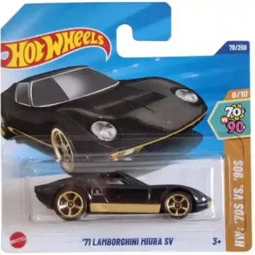  Mattel Hot Wheels '71 Lamborghini Miura SV kisautó