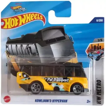  Mattel Hot Wheels Kowloon'D Hypervan kisautó