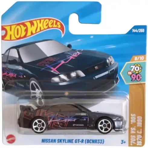 Mattel Hot Wheels Nissan Skyline GT-R (BCNR33) kisautó