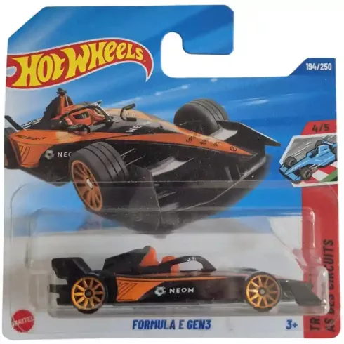 Mattel Hot Wheels Formula E Gen3 kisautó