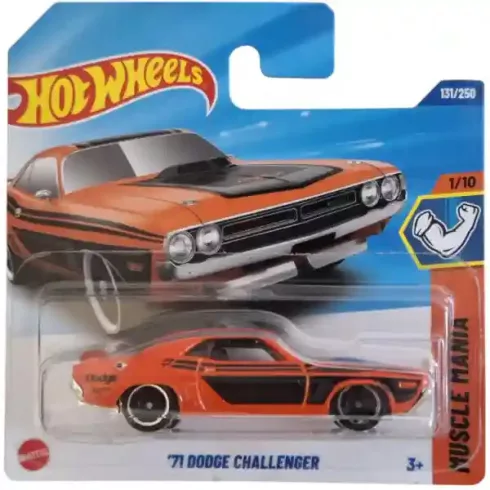  Mattel Hot Wheels '71 Dodge Challenger kisautó