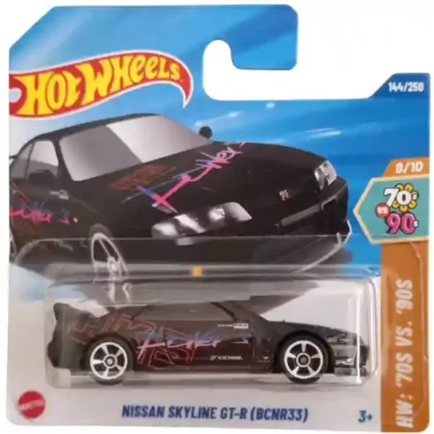 Mattel Hot Wheels Nissan Skyline GT-R (BCNR33) kisautó