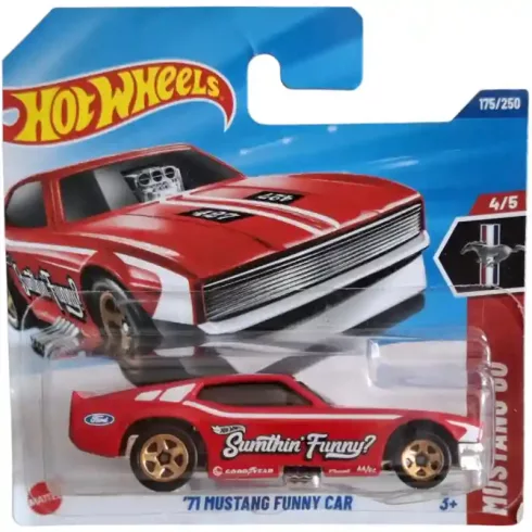  Mattel Hot Wheels '71 Mustang Funny Car kisautó