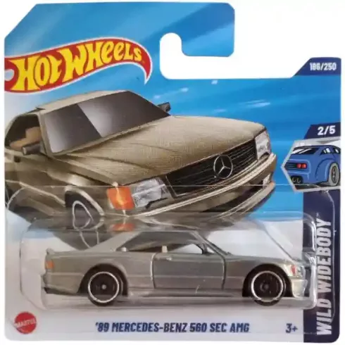 Mattel Hot Wheels '89 Mercedes-Benz 560 SEC AMG kisautó