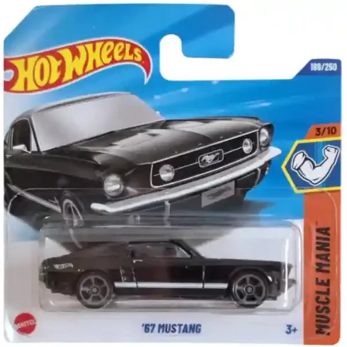  Mattel Hot Wheels '67 Mustang kisautó