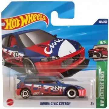  Mattel Hot Wheels Honda Civic Custom kisautó