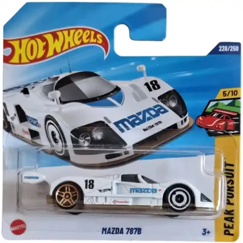 Mattel Hot Wheels Mazda 787B kisautó
