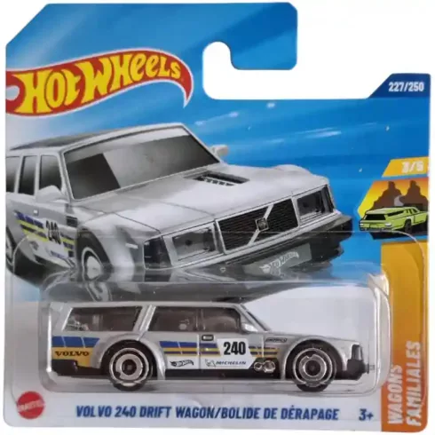 Mattel Hot Wheels Volvo 240 Drift Wagon kisautó