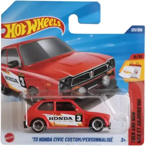  Mattel Hot Wheels '73 Honda Civic Custom kisautó