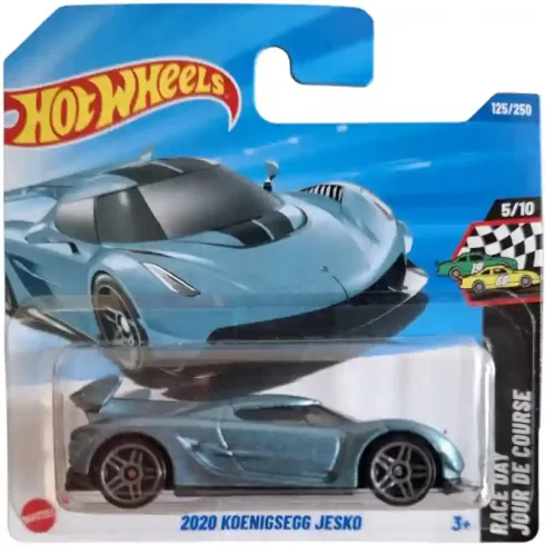  Mattel Hot Wheels 2020 Koenigsegg Jesko kisautó