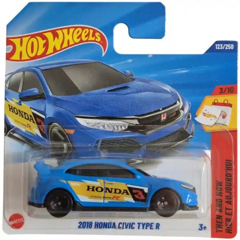  Mattel Hot Wheels 2018 Honda Civic Type R kisautó