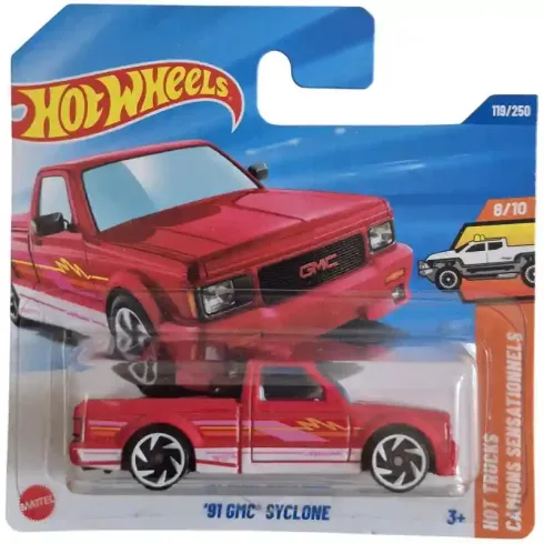  Mattel Hot Wheels '91 GMC Syclone kisautó