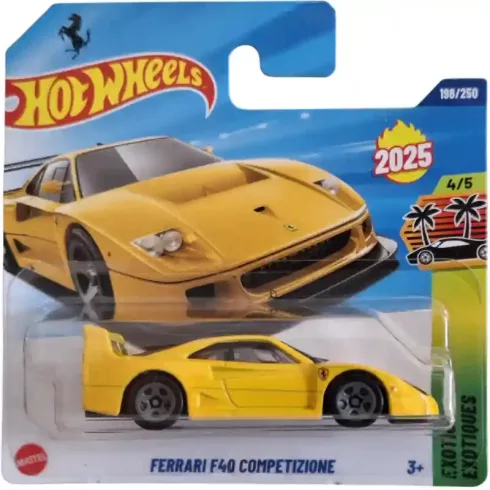 Mattel Hot Wheels Ferrari F40 Competizione kisautó
