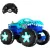 Mattel Hot Wheels távirányítós RC Mega-Wrex Alive interaktív autó, Monster Trucks Power Smashers