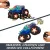 Mattel Hot Wheels távirányítós RC Mega-Wrex Alive interaktív autó, Monster Trucks Power Smashers