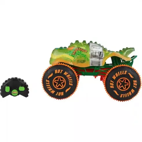 Mattel Hot Wheels Monster Trucks RC Rageasaur dino távirányítós autó 30cm