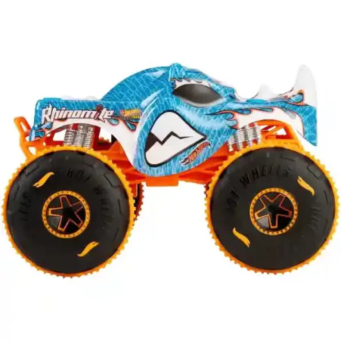 Mattel Hot Wheels Rhinomite távirányítós RC Monster Trucks autó 20cm