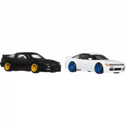  Mattel Hot Wheels Premium '96 Nissan 180SX Type X és Nissan SilEighty kisautók