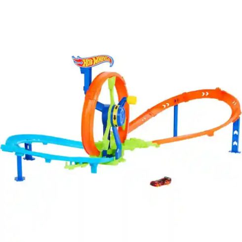 Mattel Hot Wheels szédületes turbina pályaszett