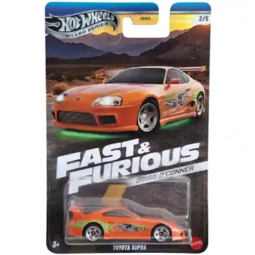   Mattel Hot Wheels Fast & Furious Brian O'Conner Toyota Supra kisautó