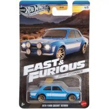   Mattel Hot Wheels Fast & Furious Brian O'Conner 1970 Ford Escort RS1600 kisautó