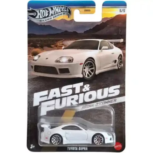 Mattel Hot Wheels Fast & Furious Brian O'Conner Toyota Supra kisautó