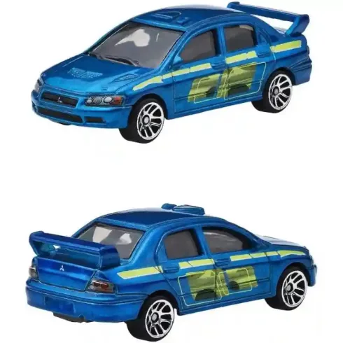 Mattel Hot Wheels Fast & Furious Graphic Remix Mitsubishi Lancer Evolution VII kisautó