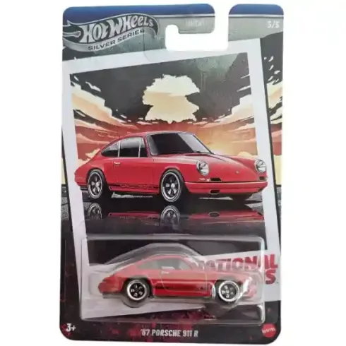 Mattel Hot Wheels Silver Series '67 Porsche 911 R kisautó