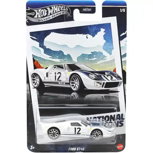 Mattel Hot Wheels National Icons Ford GT40 kisautó
