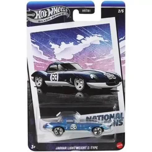 Mattel Hot Wheels National Icons Jaguar Lightweight E-Type kisautó