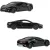 Mattel Hot Wheels Hybrid Speed '17 Acura NSX kisautó