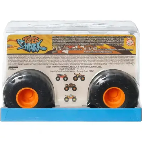Mattel Hot Wheels Monster Trucks Oversized 1:24 Tiger Shark fém játékautó