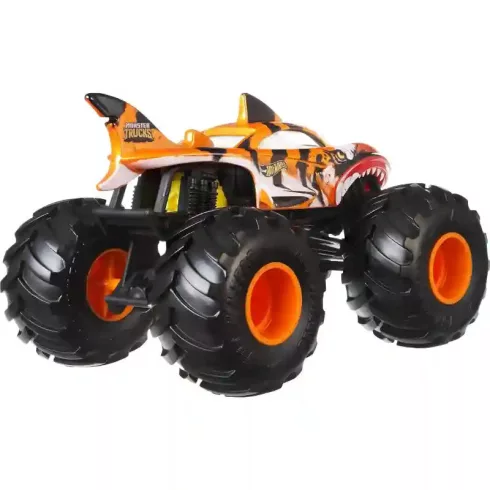 Mattel Hot Wheels Monster Trucks Oversized 1:24 Tiger Shark fém játékautó