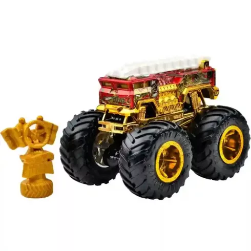 Mattel Hot Wheels Monster Trucks Trophy Champions 5 Alarm kisautó
