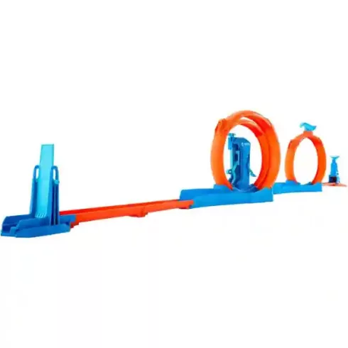 Mattel Hot Wheels 3 az 1-ben tripla hurok pályaszett