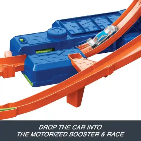 Mattel Hot Wheels ütközés a levegőben motorizált pályaszett