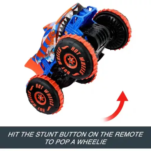 Mattel Hot Wheels Monster Trucks RC tigriscápa távirányítós autó 30cm