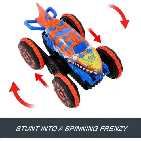 Mattel Hot Wheels Monster Trucks RC tigriscápa távirányítós autó 30cm