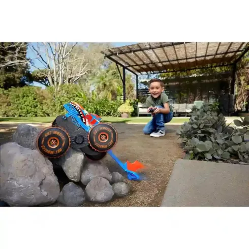 Mattel Hot Wheels Monster Trucks RC tigriscápa távirányítós autó 30cm