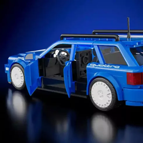 Mattel Brick Shop Hot Wheels '94 Audi Avant RS2 építőjáték kisautóval