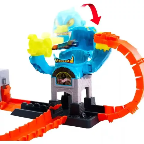 Mattel Hot Wheels gorilla támadás pályaszett kisautóval
