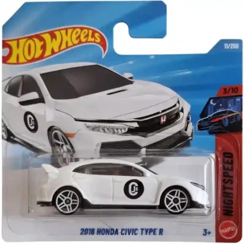  Mattel Hot Wheels 2018 Honda Civic Type R kisautó