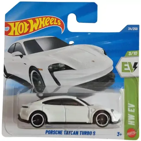  Mattel Hot Wheels Porsche Taycan Turbo S kisautó